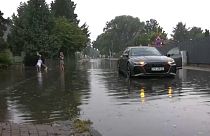 الفيضانات تغمر شوارع ألمانيا بالمياه