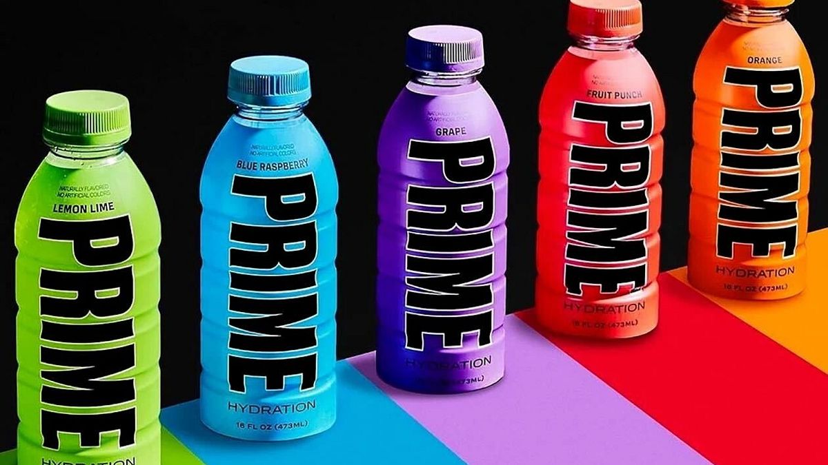 YouTubers KSI and Logan Paul's beverage brand Prime and its sports drink designed to support hydration and performance