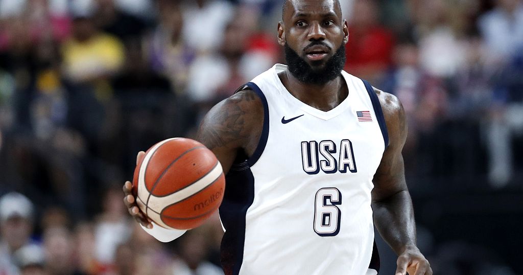 LeBron James selected as Team USA male flagbearer for Paris Olympics | ...