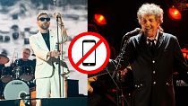 Damon Albarn vs Bob Dylan: Should phones be banned at gigs?  