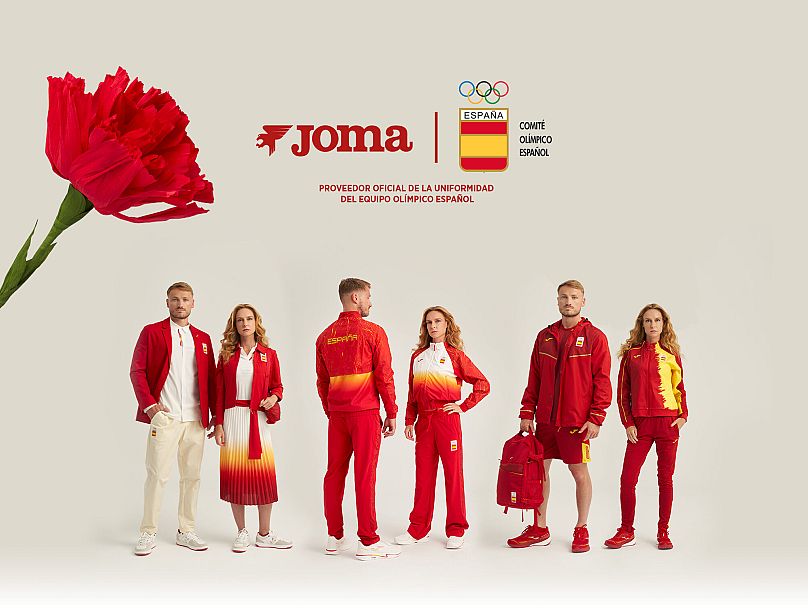 Team Spain's Olympic kit collection, designed by Joma 