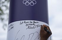 پیام صلح در المپیک پاریس