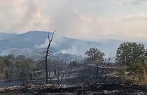 Fires have been burning for almost two weeks in North Macedonia.