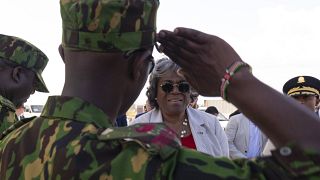 Haiti: US ambassador visits Kenyan police, announces additional funds