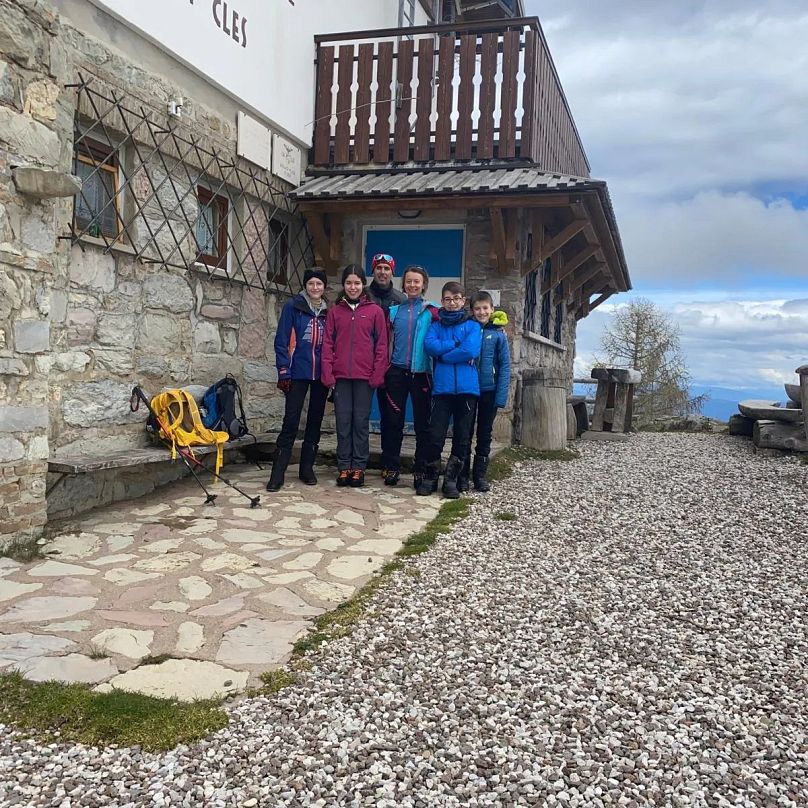 Manuela and her husband have taken over the running of Rifugio Peller, swapping lives full of cars and chaos for clean air and staggering scenery. 