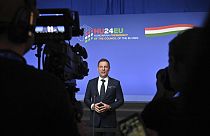 Выступление министра юстиции Венгрии Бенса Тужона на неформальной встрече с коллегами по ЕС.