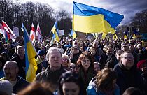 Protesta pro-ucraniana.