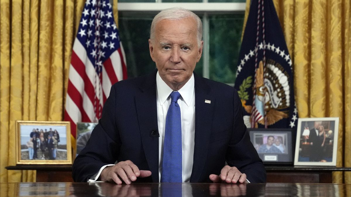 Joe Biden falou ao país esta quarta-feira à noite