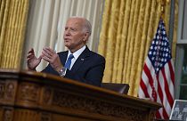 Joe Biden az Ovális Irodában