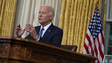 Joe Biden az Ovális Irodában