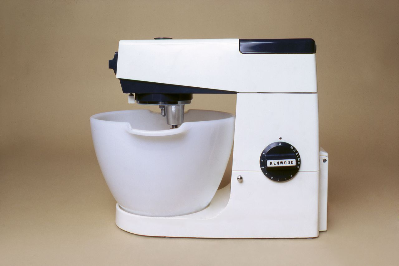 The first production model of Grange’s revised design for the Kenwood Chef,  introduced to great acclaim in 1960