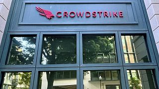 Siber güvenlik şirketi CrowdStrike'ın Sunnyvale'de bulunan ofisi, Kaliforniya, 19 Temmuz 2024.