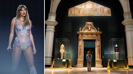 Taylor Swift's iconic outfits find a new home at the V&A in London