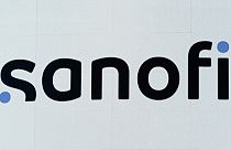 The Sanofi logo is seen at the Vivatech show in Paris, France, June 15, 2022. 