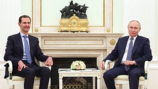 Suriye Devlet Başkanı Beşar Esad (solda) ve Rusya Devlet Başkanı Vladimir Putin, Moskova'da bir araya geldi -24 Temmuz 2024