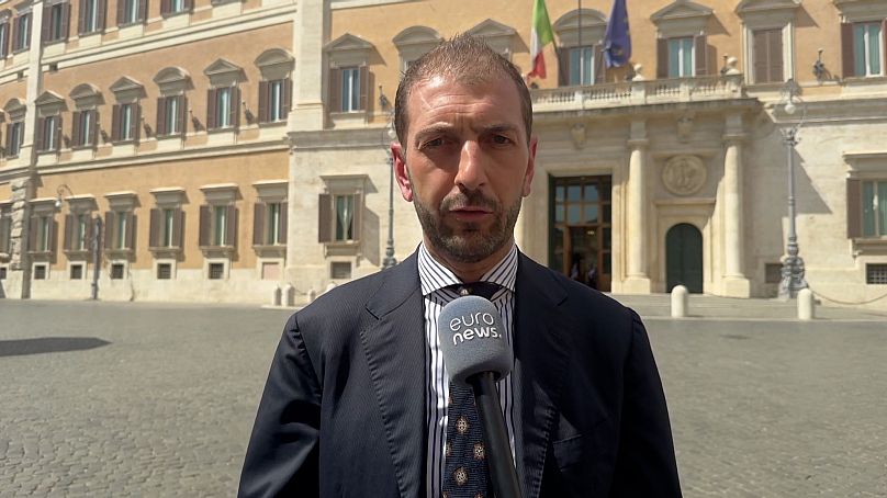 Giangiacomo Calovini, chef du groupe des Frères d'Italie 