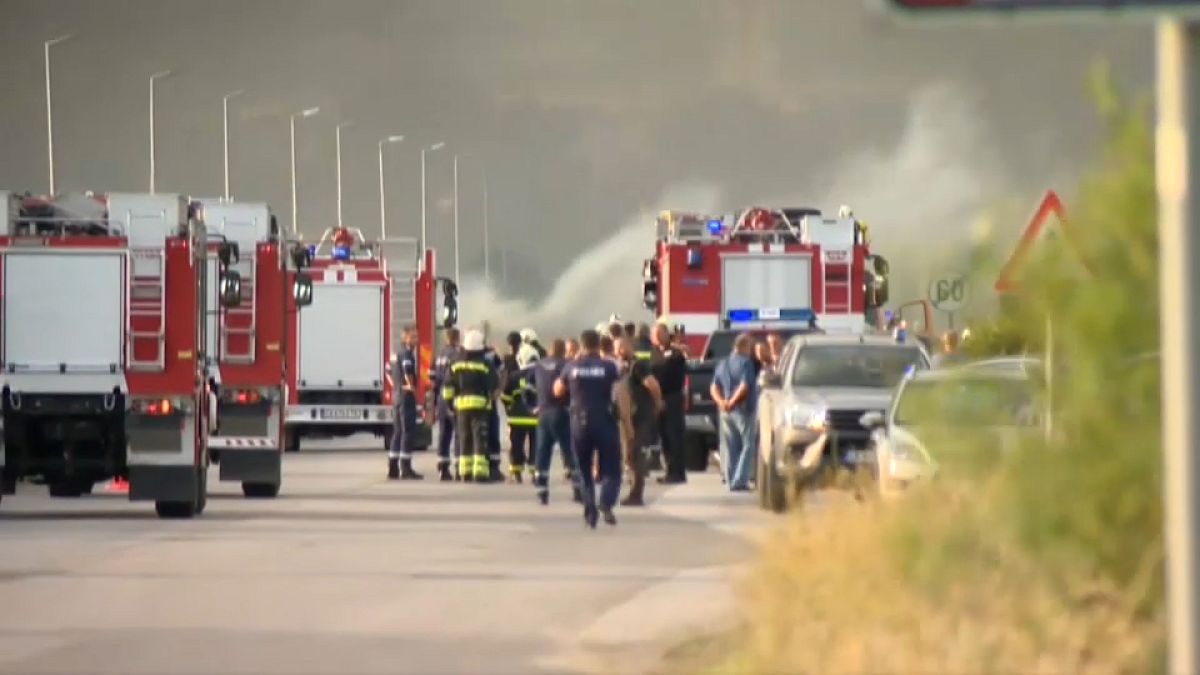 Incêndios mobilizaram grande número de bombeiros