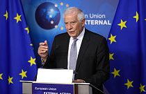 Avrupa Birliği Dış İlişkiler ve Güvenlik Politikası Yüksek Temsilcisi Josep Borrell, Brüksel, 26 Haziran 2024.