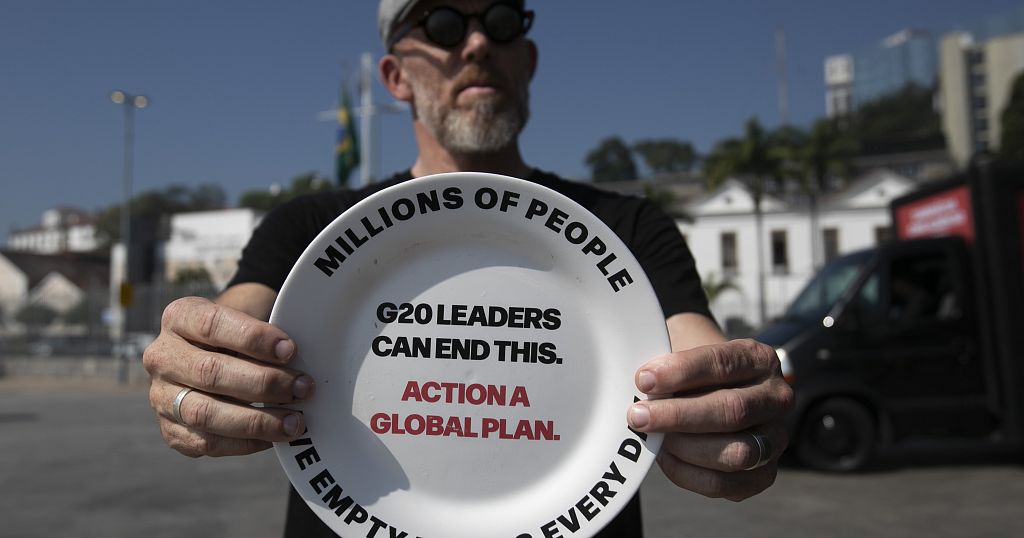 Activists demand action to tackle the global food crisis
