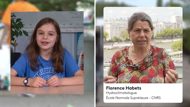 Mona, de 9 anos, queria saber porque é que chovia tanto no verão. A sua pergunta foi respondida por uma especialista em hidroclimatologia na semana passada.