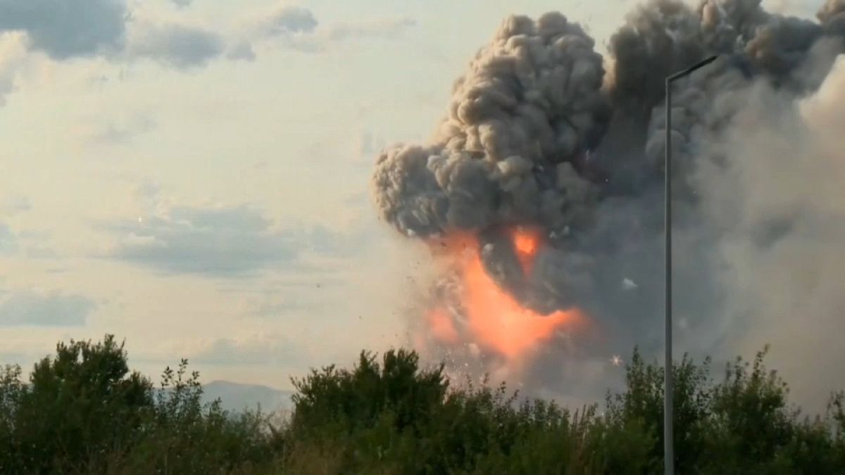 Βουλγαρία: Συγκλονιστικές εκρήξεις σε αποθήκες πυρομαχικών