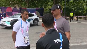 لاعبا اليمن ومدربهما في العاصمة الفرنسية للمشاركة في أولمبياد باريس 2024