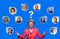 Ursula von der Leyen muss ein Spitzenteam von EU-Kommissaren auswählen.