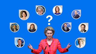 La presidente della Commissione Ue Ursula von der Leyen alle prese con la scelta dei commissari