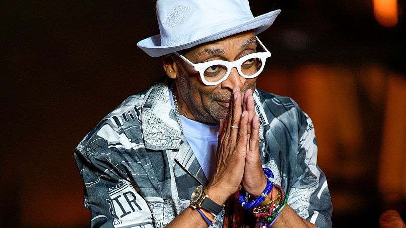 Spike Lee at the Louis Vuitton Foundation