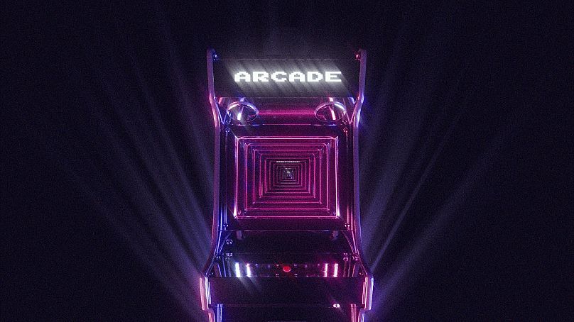 The poster for Darkfield's latest immersive experience 'ARCADE'