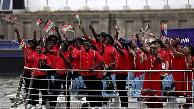 Olympics opening ceremony gets underway along the Seine River in Paris