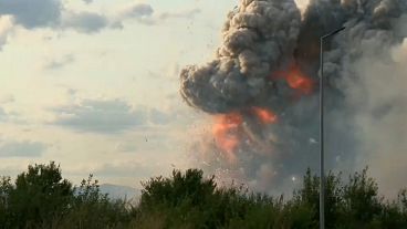 Incendio in Bulgaria
