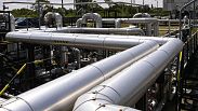 A Barátság II. kőolajvezeték fogadópontja a Mol Nyrt. százhalombattai finomítójában