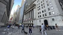 La bourse de New York le mercredi 12 juin 2024 à New York. Les marchés américains sont en légère hausse avant la décision de la Réserve fédérale sur les taux d'intérêt.