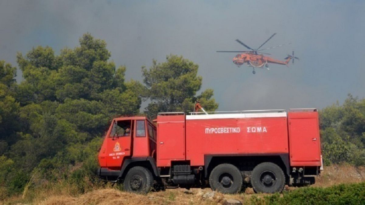 Πολύ υψηλός κίνδυνος πυρκαγιάς τη Δευτέρα σε Αττική, Βοιωτία, Εύβοια, Φθιώτιδα, Κόρινθο, Αργολίδα