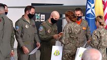 The first F-16 pilots trained at the Fetești Training Center in Romania have completed their courses and received the "mission ready" designation. 