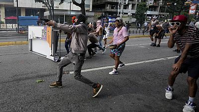 Thousands of people demonstrated across Venezuela on Monday as the country faced a political standstill after both incumbent President Maduro claimed victory in Sunday's elect