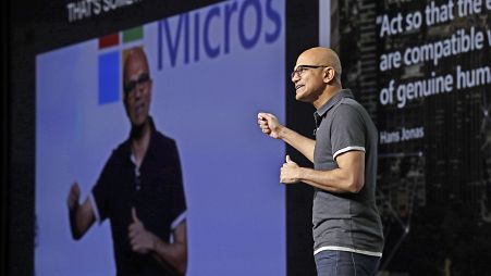 Microsoft CEO Satya Nadella (file photo)