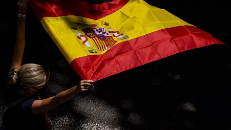 Una bandera española.