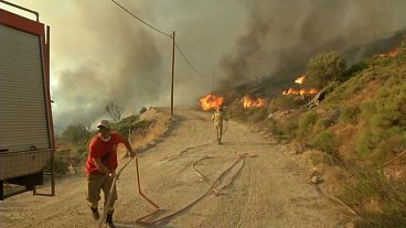 Greece has been preparing for a tough wildfire season this year.