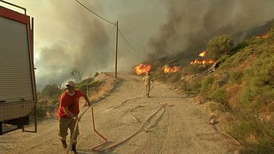 Greece has been preparing for a tough wildfire season this year.