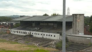 Casement Park in Belfast Northern Ireland is earmarked to host five games in the Euro football championships in 2028.