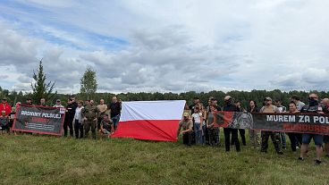 A la frontière entre la Biélorussie et la Pologne, le mur de la discorde