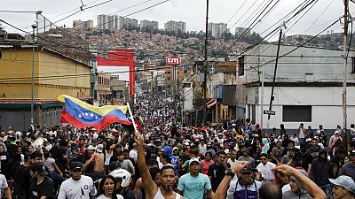 مظاهرات ضد نتائج الانتخابات الرسمية وإعلان فوز الرئيس مادورو في كاراكاس، فنزويلا (29 يوليو 2024)