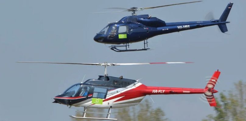 Helikopterek Budapest felett