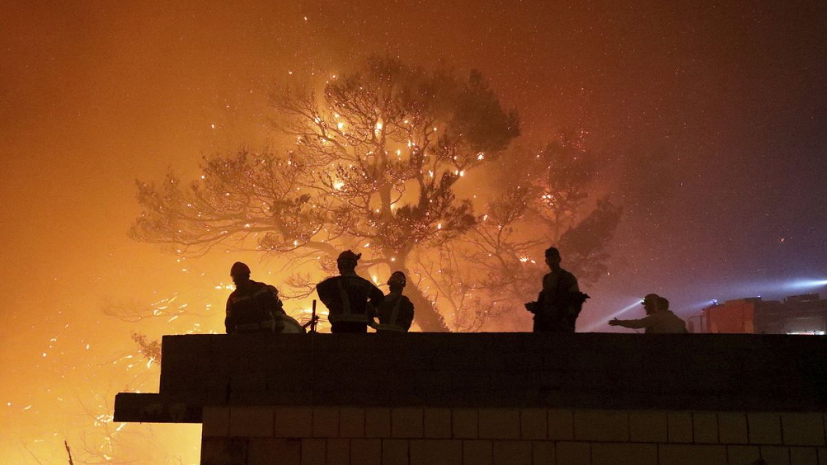 Balkans battle wildfires from prolonged heatwave in Europe