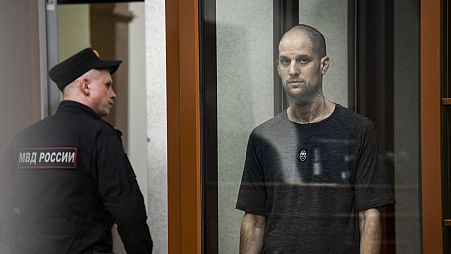 Archivo: Gershkovich, en prisión en Rusia