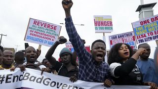 Clashes as anti-government protests break out across Nigeria
