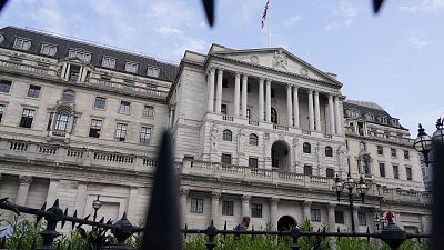 The Bank of England in London