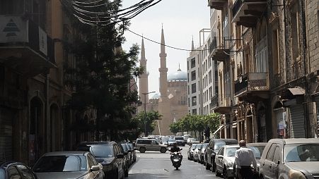 A street in Lebanon's capital Beirut, July 2024